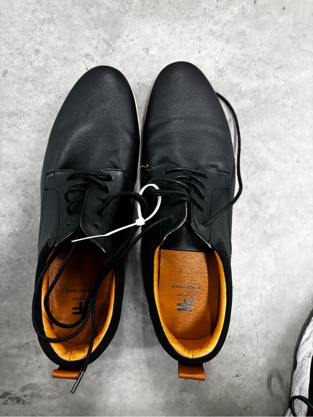 J. Ferrar Blackmon Men's Dress Shoes Oxford Shoes Black Size 9.5